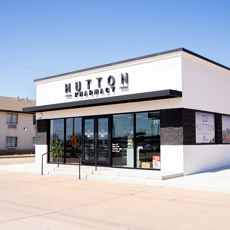 Pharmacy building exterior representing architecture projects and strategic designs